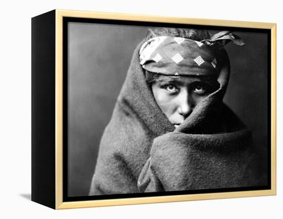 Navajo Boy, C1904-Edward S^ Curtis-Framed Premier Image Canvas