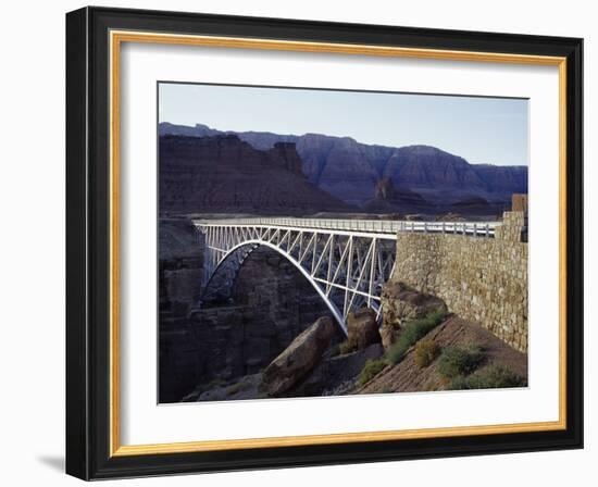 Navajo Bridge Grand Canyon National Park, Arizona, USA-null-Framed Photographic Print