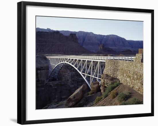 Navajo Bridge Grand Canyon National Park, Arizona, USA-null-Framed Photographic Print