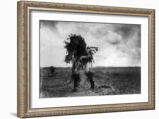 Navajo Dancer, c1905-Edward S. Curtis-Framed Giclee Print