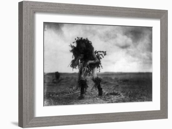 Navajo Dancer, c1905-Edward S. Curtis-Framed Giclee Print