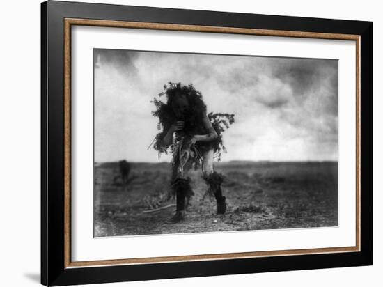 Navajo Dancer, c1905-Edward S. Curtis-Framed Giclee Print