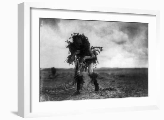 Navajo Dancer, c1905-Edward S. Curtis-Framed Giclee Print