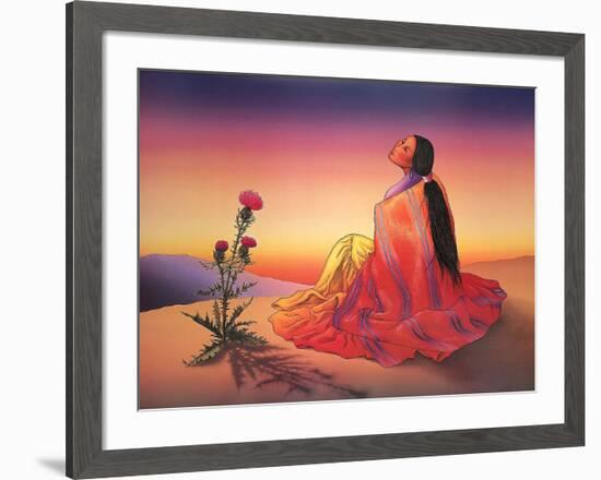 Navajo Dawn-R^ C^ Gorman-Framed Art Print