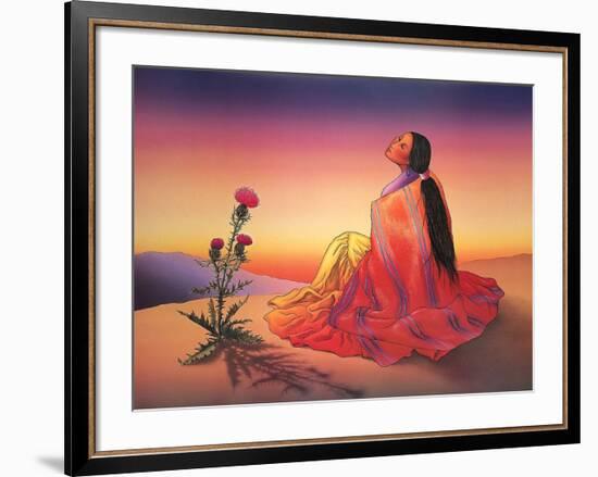 Navajo Dawn-R^ C^ Gorman-Framed Art Print