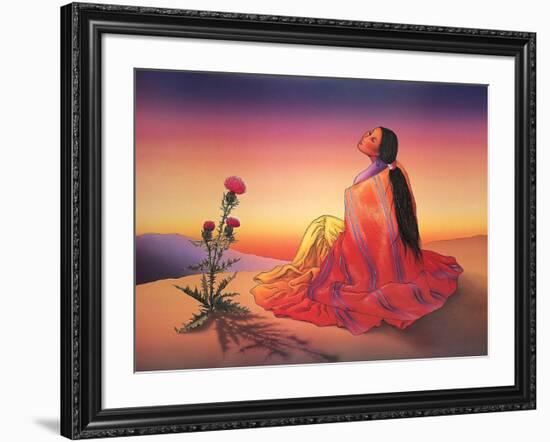 Navajo Dawn-R^ C^ Gorman-Framed Art Print