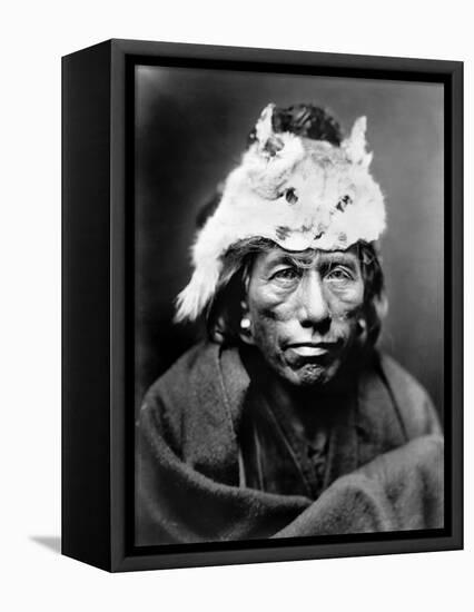 Navajo Man, C1905-Edward S^ Curtis-Framed Premier Image Canvas