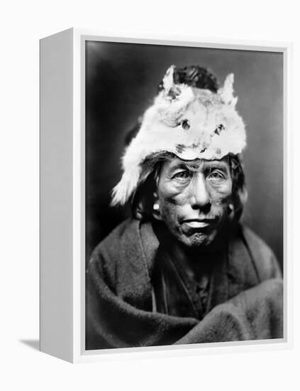 Navajo Man, C1905-Edward S^ Curtis-Framed Premier Image Canvas