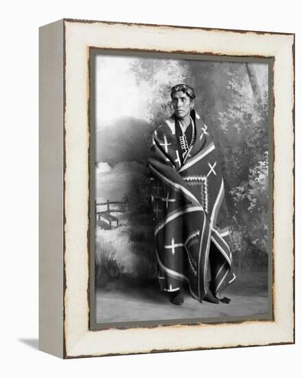 Navajo Man, C1906-null-Framed Premier Image Canvas