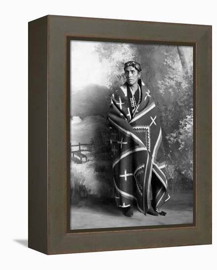 Navajo Man, C1906-null-Framed Premier Image Canvas