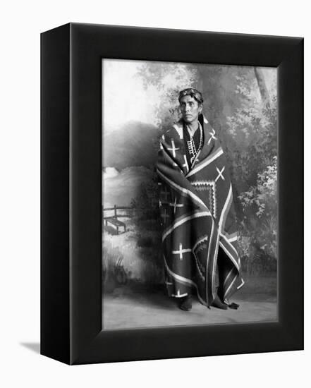 Navajo Man, C1906-null-Framed Premier Image Canvas