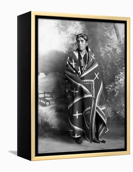 Navajo Man, C1906-null-Framed Premier Image Canvas