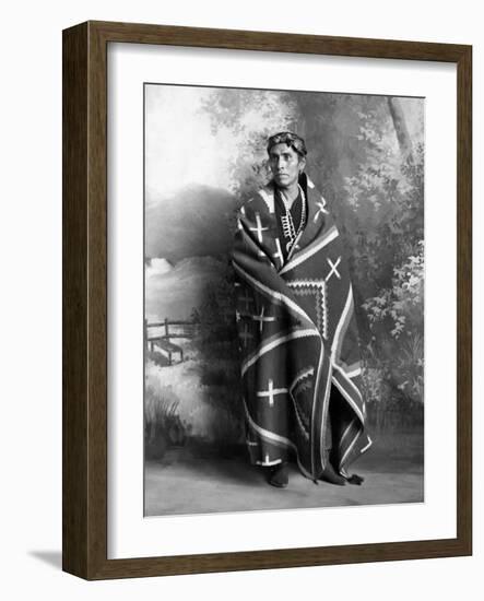 Navajo Man, C1906-null-Framed Photographic Print