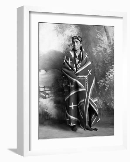 Navajo Man, C1906-null-Framed Photographic Print