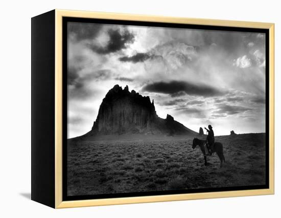 Navajo Man, C1915-William Carpenter-Framed Premier Image Canvas