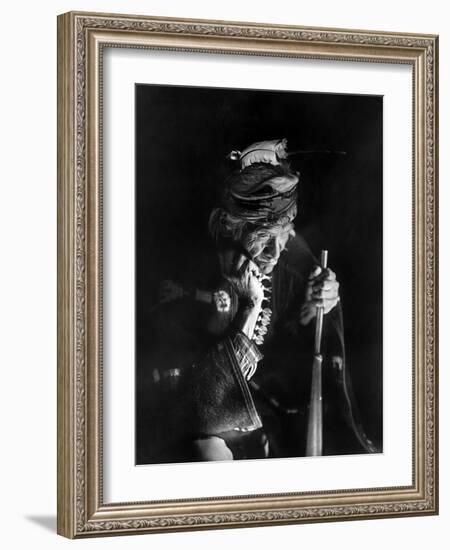 Navajo Man, C1915-William Carpenter-Framed Photographic Print