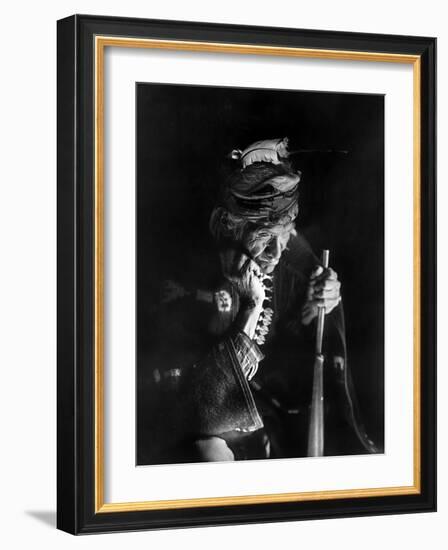 Navajo Man, C1915-William Carpenter-Framed Photographic Print