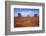 Navajo Nation, Monument Valley, Mittens and Valley Scenic Drive-David Wall-Framed Photographic Print