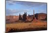 Navajo Nation, Monument Valley, Yei Bi Chei and Totem Pole Rock Column-David Wall-Mounted Photographic Print
