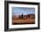 Navajo Nation, Monument Valley, Yei Bi Chei and Totem Pole Rock Column-David Wall-Framed Photographic Print