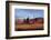 Navajo Nation, Monument Valley, Yei Bi Chei and Totem Pole Rock Column-David Wall-Framed Photographic Print