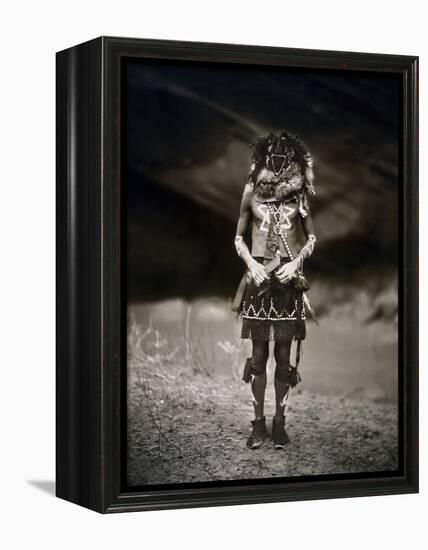 Navajo Ritual, C1904-Edward S. Curtis-Framed Premier Image Canvas