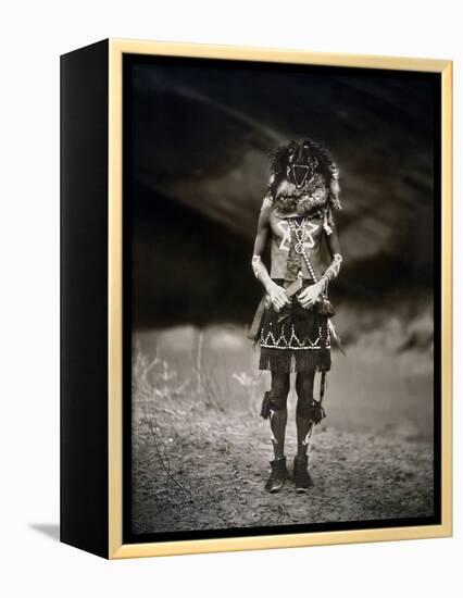 Navajo Ritual, C1904-Edward S. Curtis-Framed Premier Image Canvas