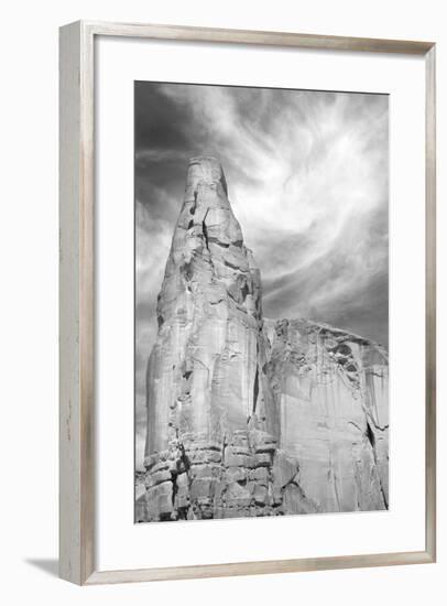 Navajo Skies BW-Douglas Taylor-Framed Photographic Print