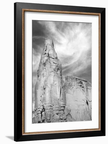 Navajo Skies BW-Douglas Taylor-Framed Photographic Print