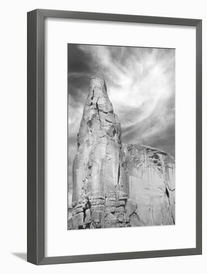 Navajo Skies BW-Douglas Taylor-Framed Photographic Print