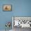 Navajo Woman Baking Bread-null-Framed Stretched Canvas displayed on a wall