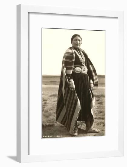 Navajo Woman-null-Framed Art Print