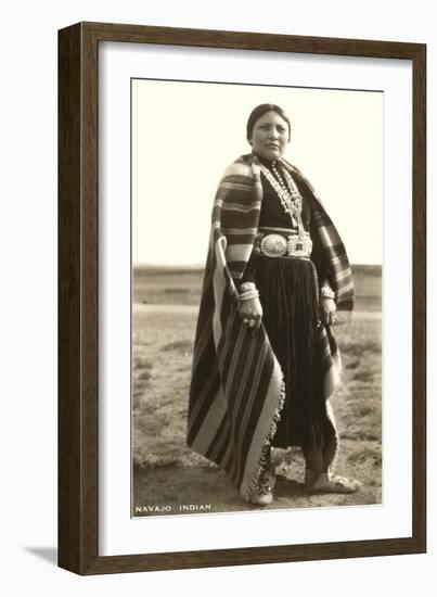 Navajo Woman-null-Framed Art Print