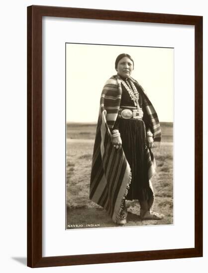 Navajo Woman-null-Framed Art Print