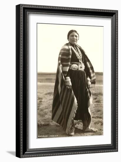 Navajo Woman-null-Framed Art Print