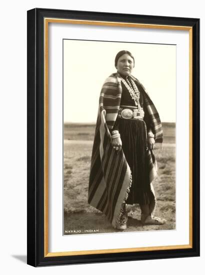 Navajo Woman-null-Framed Art Print