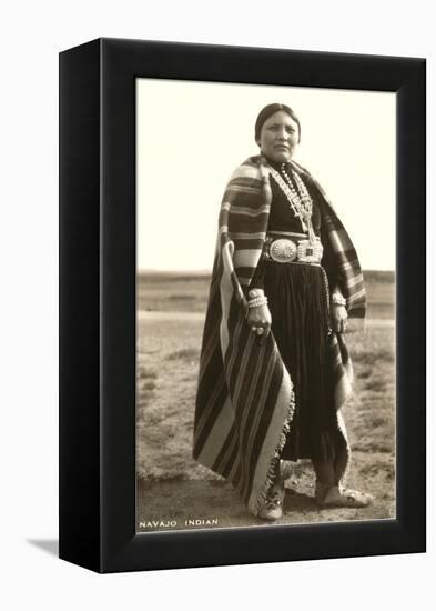 Navajo Woman-null-Framed Stretched Canvas