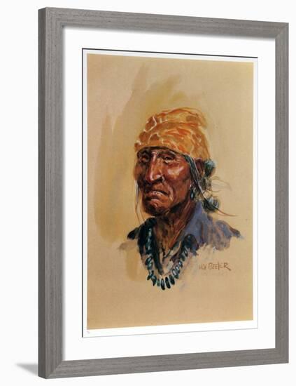 Navajo-Joe Beeler-Framed Limited Edition