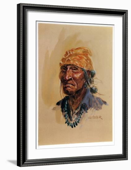 Navajo-Joe Beeler-Framed Limited Edition