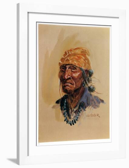 Navajo-Joe Beeler-Framed Limited Edition