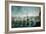 Naval battle between Russian and Swedish Fleet in Baltic Sea-null-Framed Giclee Print