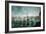 Naval battle between Russian and Swedish Fleet in Baltic Sea-null-Framed Giclee Print