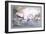 Naval Battle, Manila-Werner-Framed Art Print