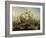 Naval Battle-Abraham Storck-Framed Giclee Print