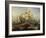 Naval Battle-Abraham Storck-Framed Giclee Print