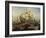 Naval Battle-Abraham Storck-Framed Giclee Print