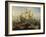 Naval Battle-Abraham Storck-Framed Giclee Print