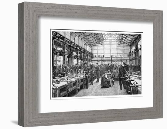 Naval Engineering School, 19th Century-Science Photo Library-Framed Photographic Print