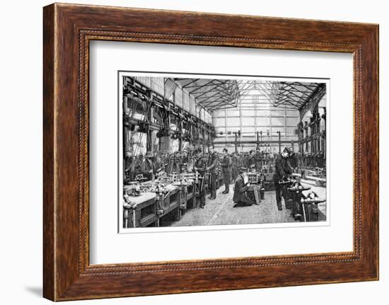 Naval Engineering School, 19th Century-Science Photo Library-Framed Photographic Print