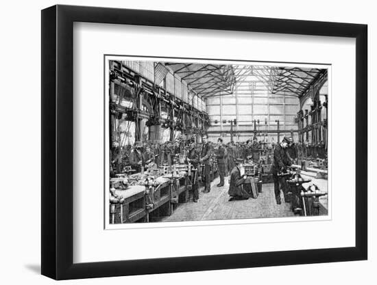 Naval Engineering School, 19th Century-Science Photo Library-Framed Photographic Print